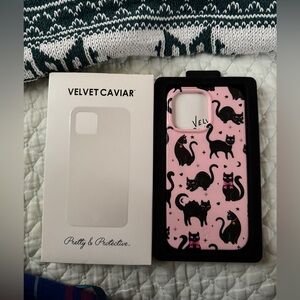 Velvet Caviar Cats iPhone 14 Pro Max Case